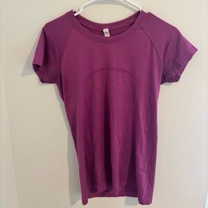 Lululemon Swiftly Tech Short Sleeve Shirt 2.0 Magenta Purple
